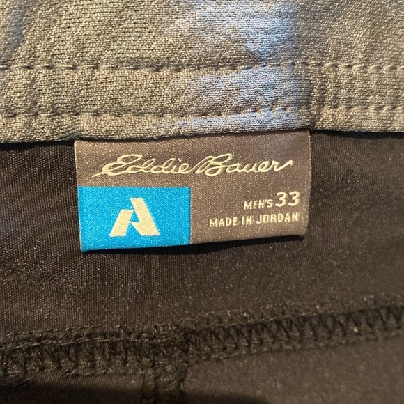 Eddie Bauer Guide Pro Nylon Firstascent Shorts Black 33 - Picture 4 of 7